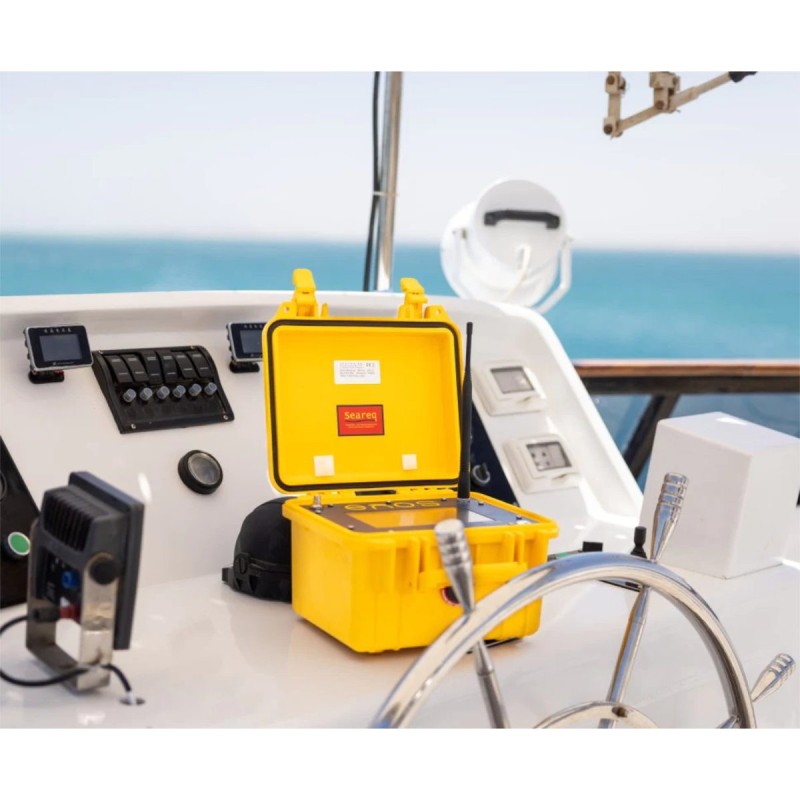 ENOS portable diving distress receiver installed on the bridge (ERX-I)