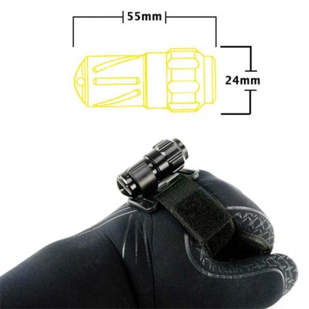Mini waterproof RED LED flashlight - Exposure Marine XS100-R Mini waterproof RED LED flashlight - Exposure Marine XS100-R