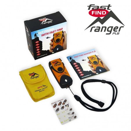 Balise de détresse individuelle Fast Find Ranger PLB 406MHz