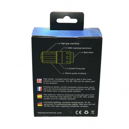 Mini waterproof RED LED flashlight - Exposure Marine XS100-R Mini waterproof RED LED flashlight - Exposure Marine XS100-R