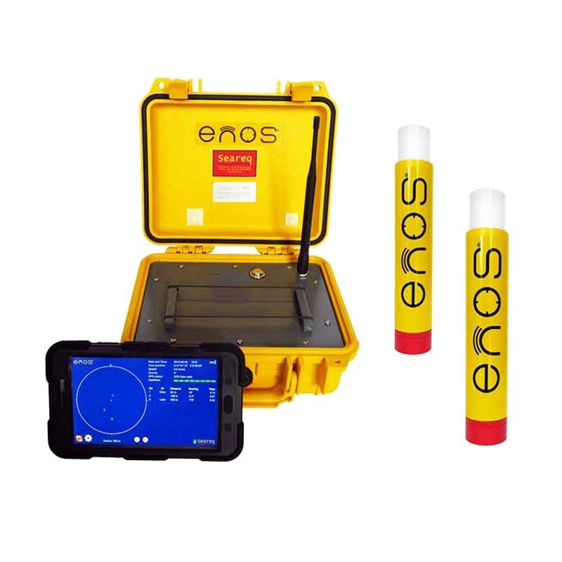 Receiver ENOS distress beacon diving GPS location • Vaïma