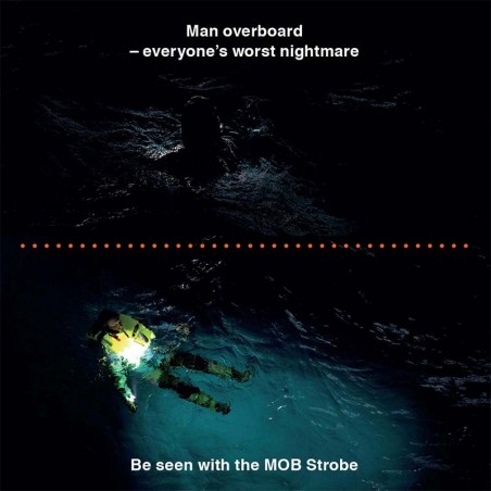 Lampe torche sécurité Homme à la Mer - Exposure Marine MOB - Man Overboard Technology (MOBT)