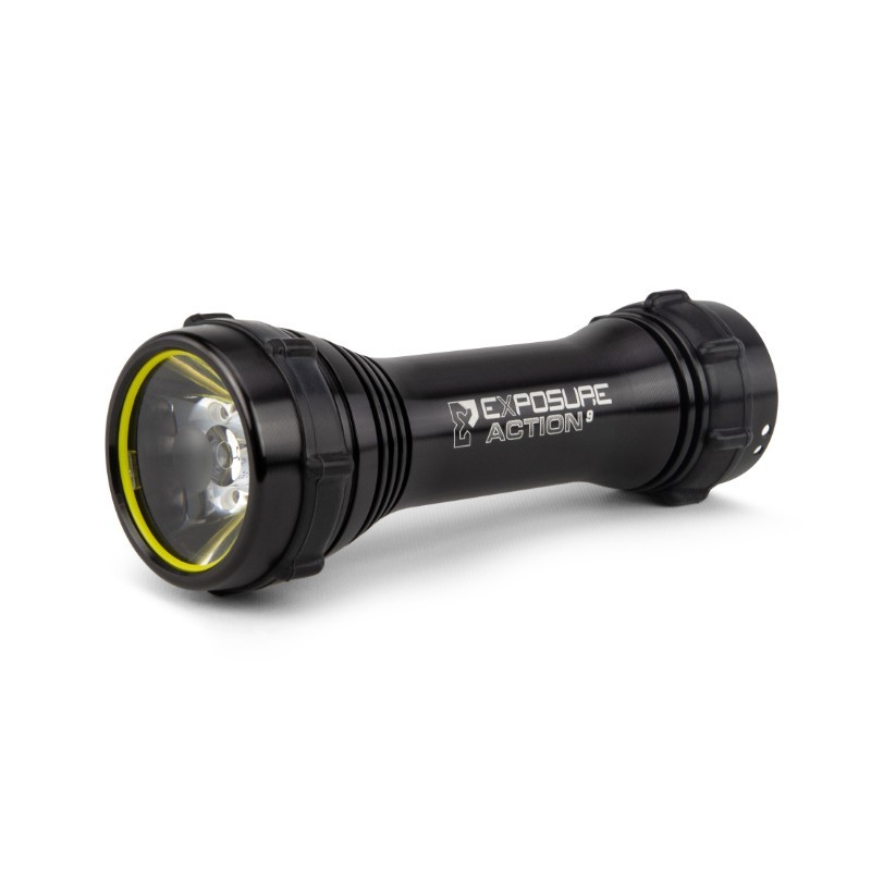 Exposure Action 9 Trim Waterproof Flashlight with Long-Range Beam