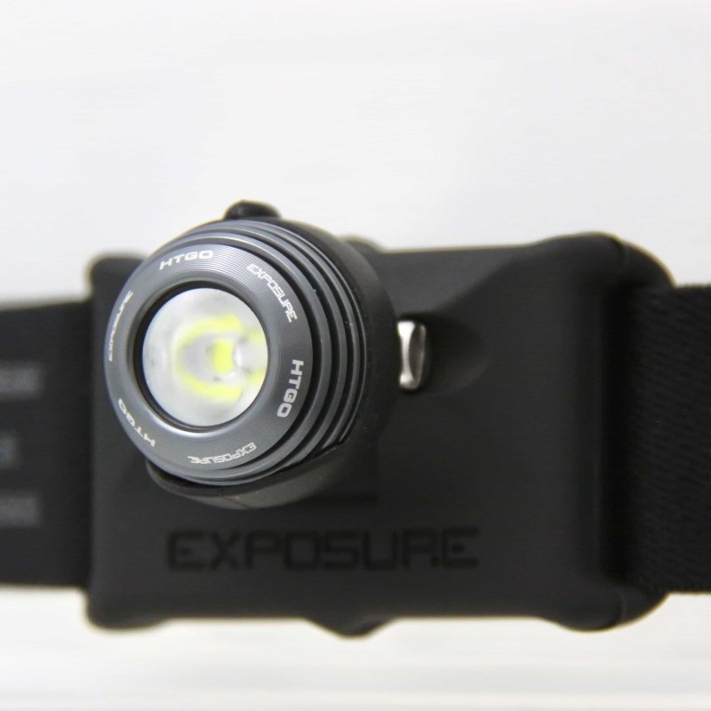 Lightweight Exposure HTGO head torch – only 74 g
