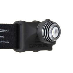 Lampe frontale Exposure HTGO – tête de lampe et bloc batterie tout-en-un