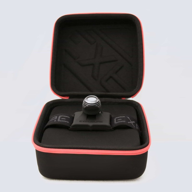 Coffret de rangement de la lampe frontale Exposure HTGO
