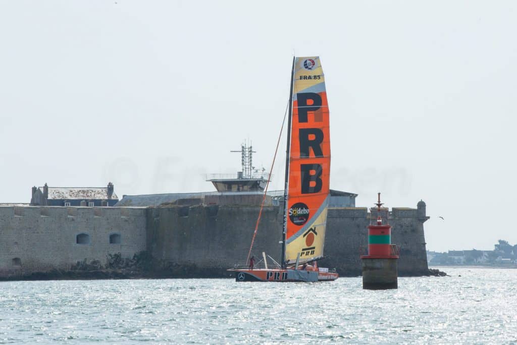 Bateau IMOCA 60 PRB Défi Azimut Lorient © Laëtitia Scuiller EnezGreen