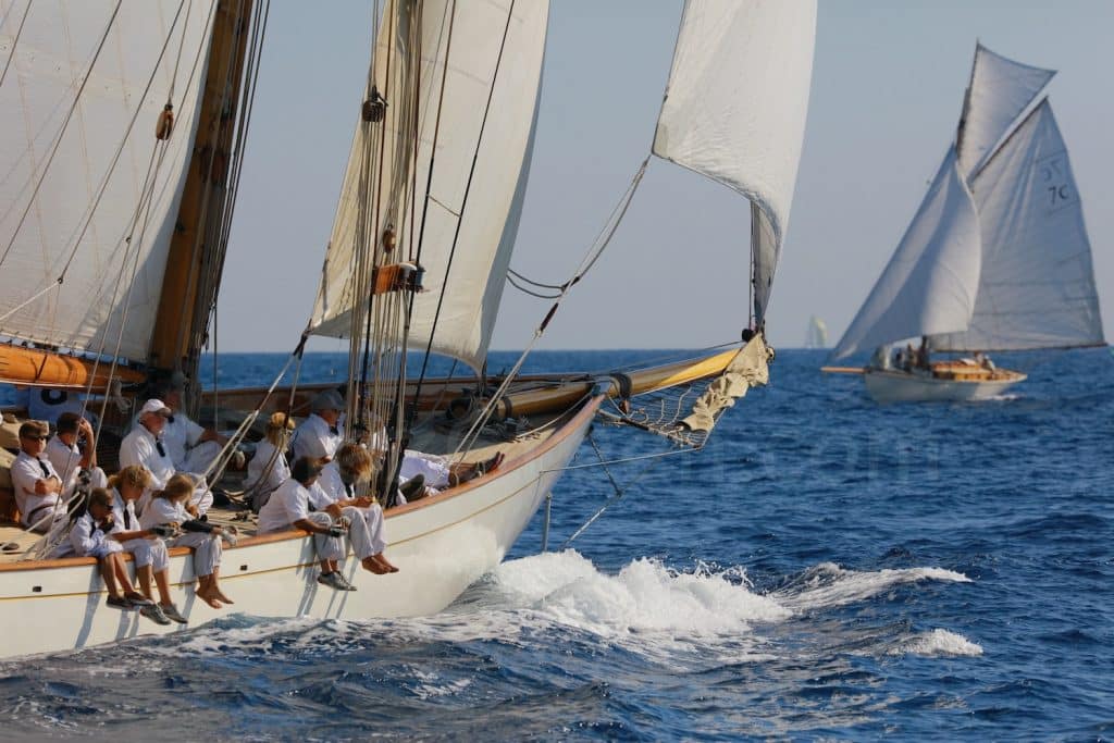 Voiles de St Tropez 2016 - Bateaux Classics - Hervé Bré EnezGreen