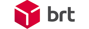 Delivery company logo BRT