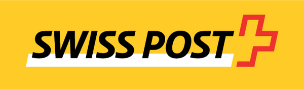 Delivery company logo Swiss Post