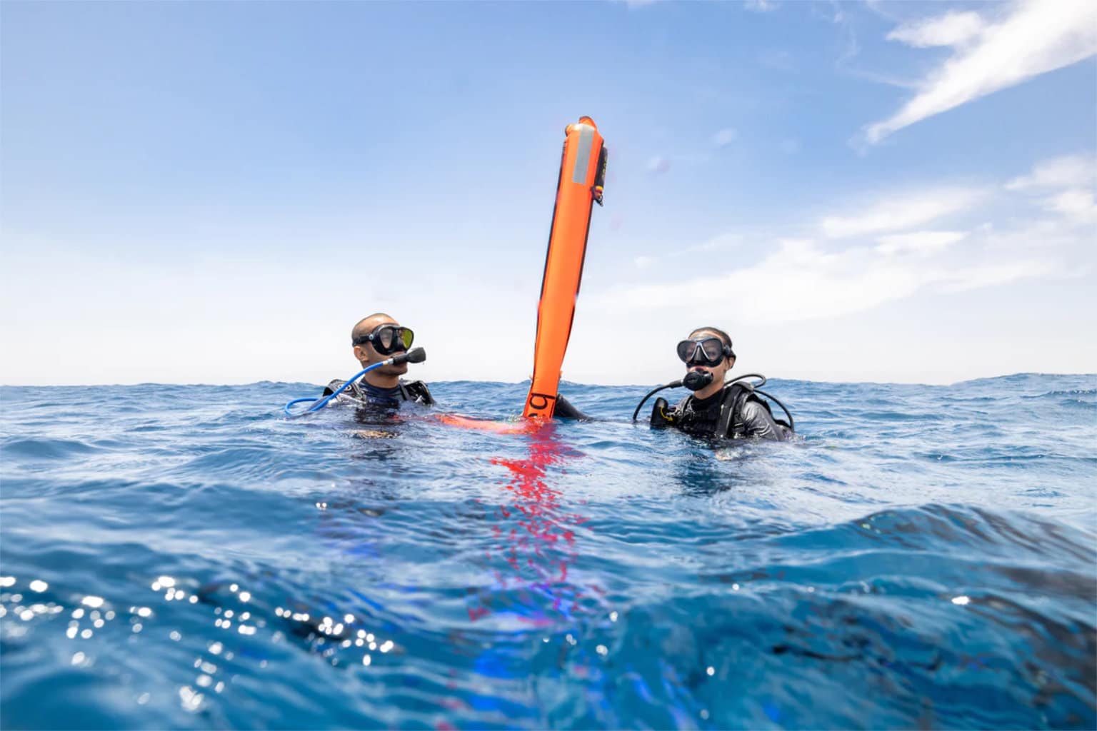 Diver rescue with ENOS